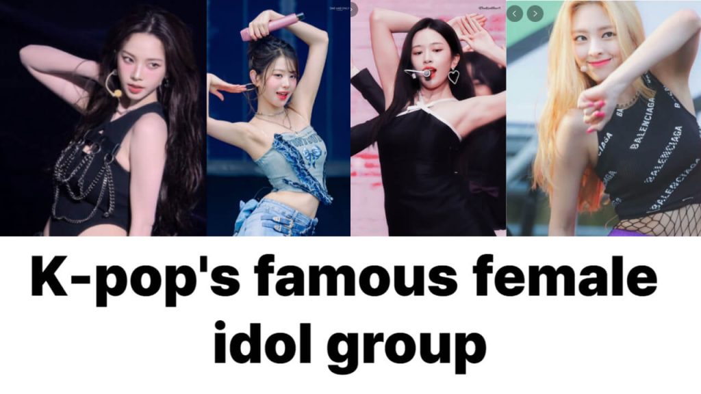A collage representing K-Pop idol sweat proof beauty secrets.