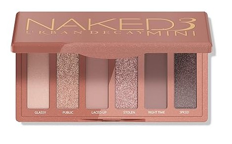 The Urban Decay Naked Mini Eyeshadow Palette in Smoky, perfect for a Huntrix-style bold eye makeup.