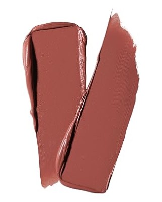MAC's matte lipstick in Velvet Teddy, a perfect burgundy shade for the Huntrix look.