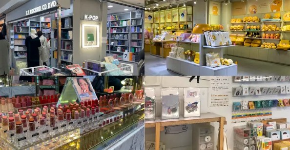 A collection of cult K-Beauty items like sheet masks and the KAHI Multi Balm, a top Korean souvenir.
