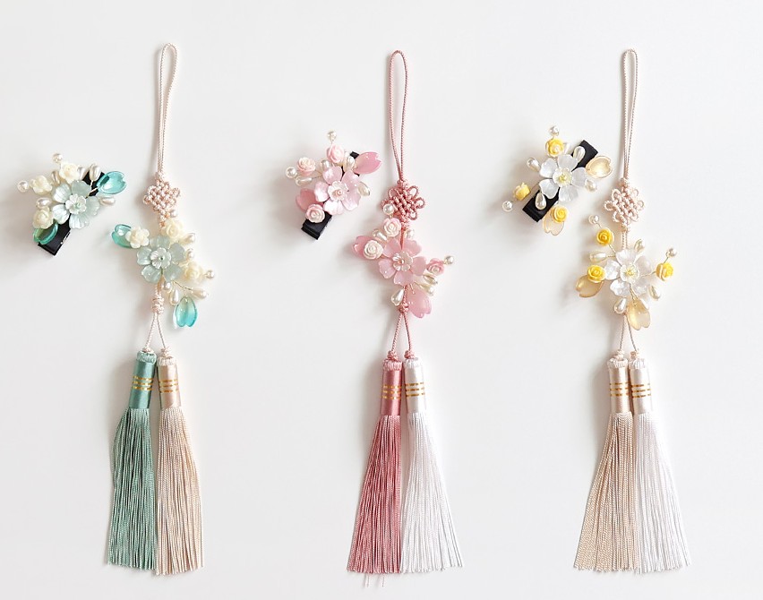 A beautiful Hanbok accessory, a unique Korean souvenir from near Gyeongbok Palace.