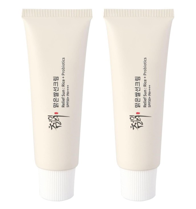The Beauty of Joseon Relief Sun, a best-selling Korean chemical sunscreen.