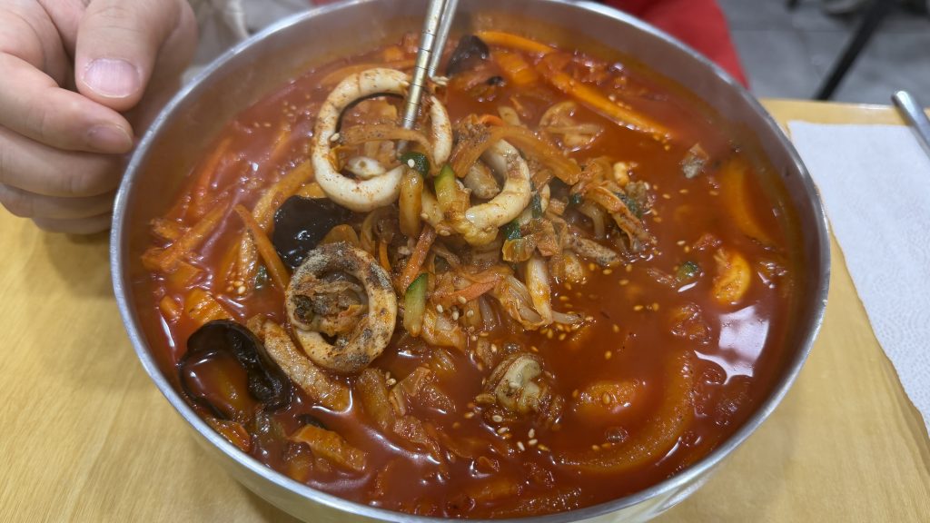 spicy korean jjamppong