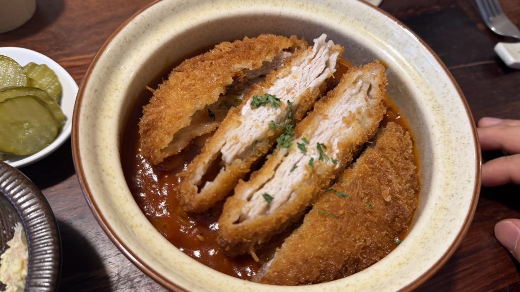 spicy tomato fried pork rice