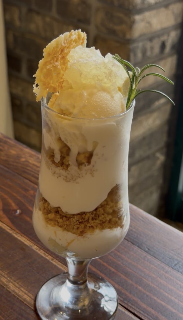 Daegu Dongseongro Cafe Decio Cheese Parfait and Pudding Espresso